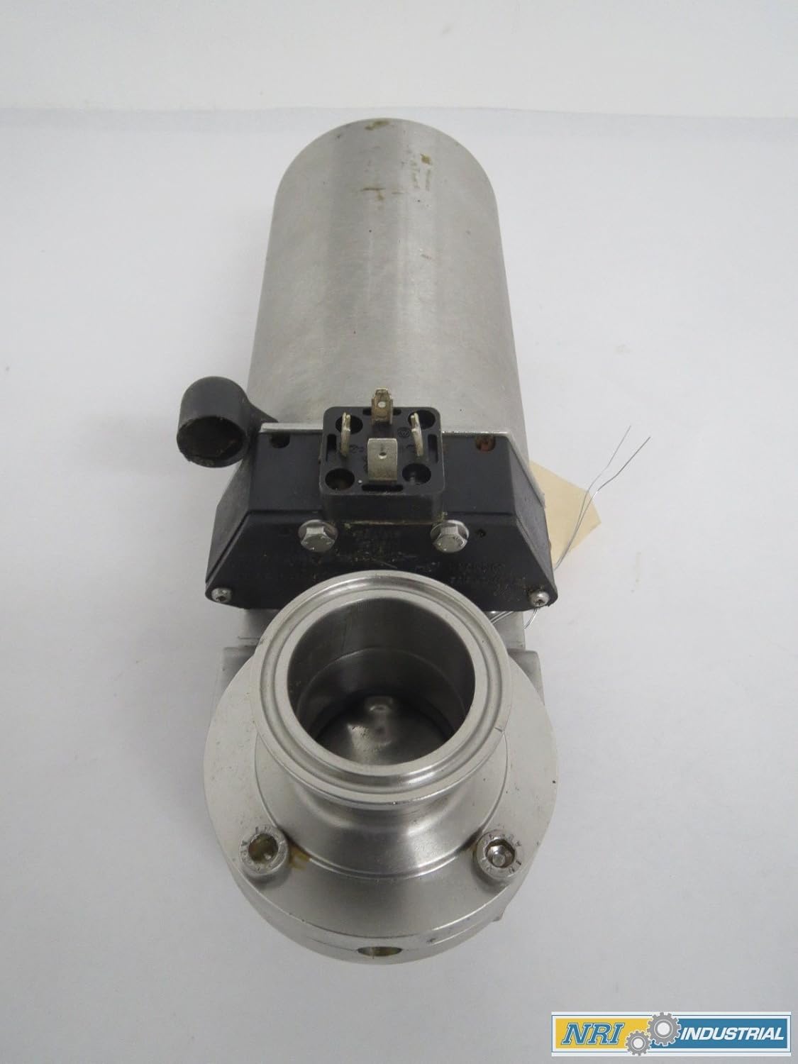 ALFA LAVAL LKLA 11/2 IN PNEUMATIC STAINLESS TRICLAMP BUTTERFLY VALVE