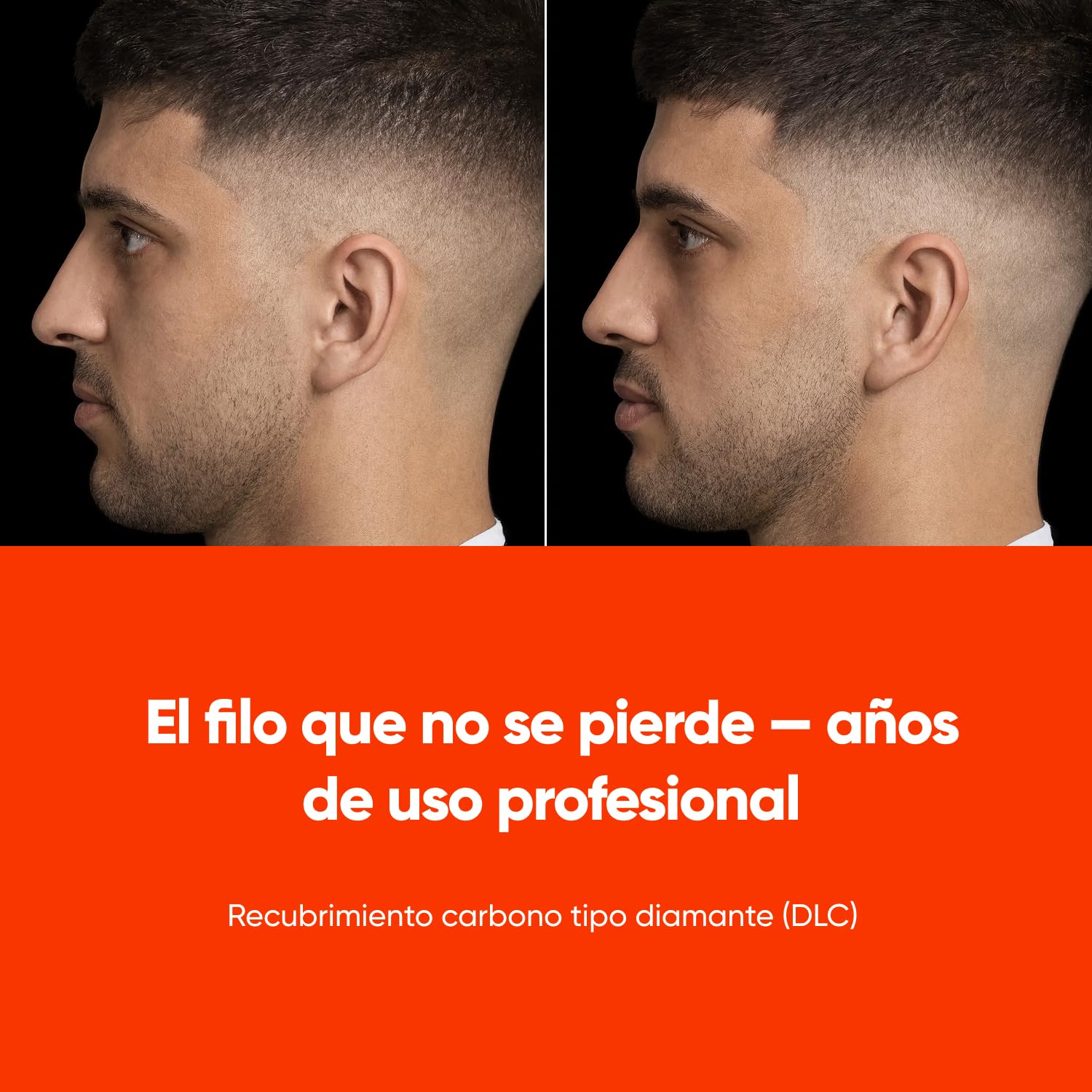 Cortapelos Hombre Profesional WMARK X1 - Maquina Cortar Pelo Motor Maglev 10.000 RPM, Cuchillas DLC Zero-Gap, Batería 150 min, USB-C, 6 Guardas, Hair Clipper