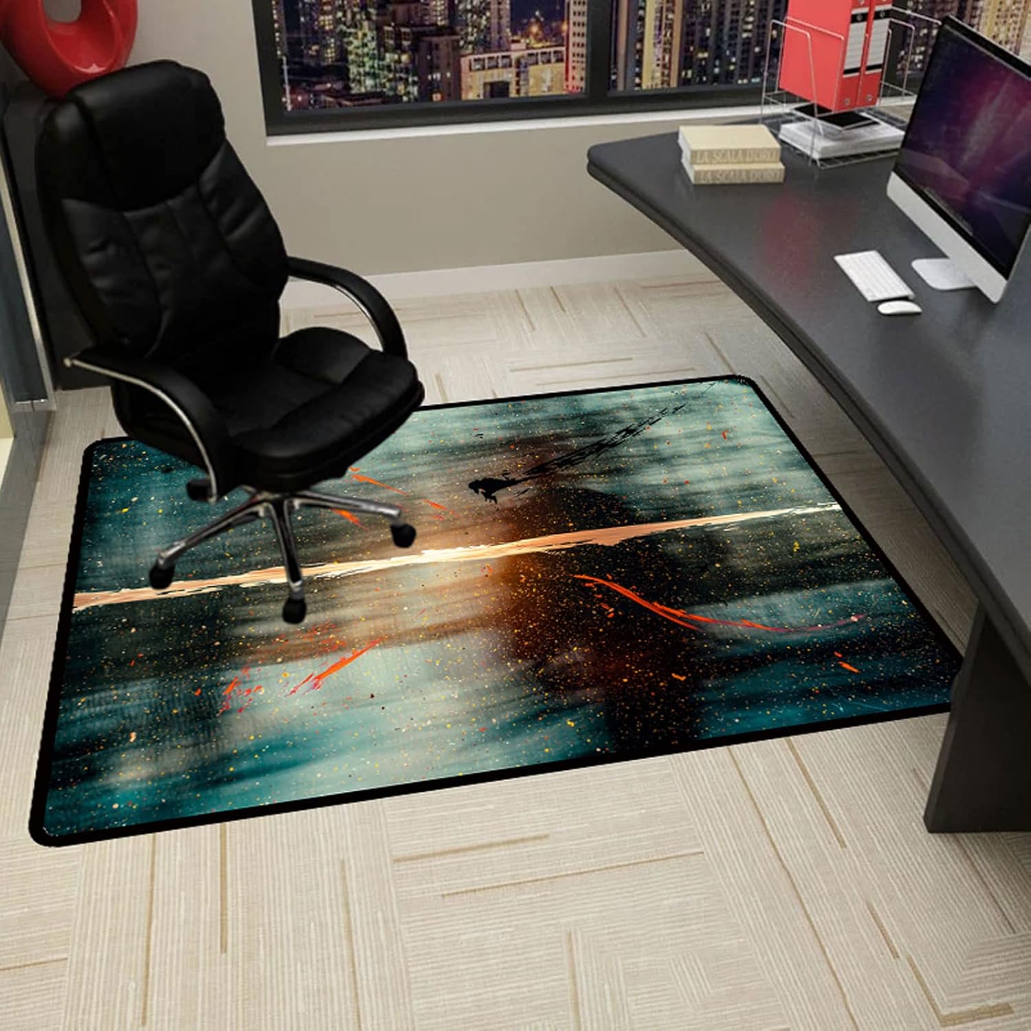 ZQUAL Office Chair Mat For Hardwood Floor,Chair Mat Carpeted Floor