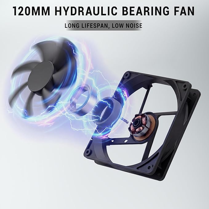 Fuente de Poder ATX 700W ICESHARKS con Ventilador 120mm miniatura 4