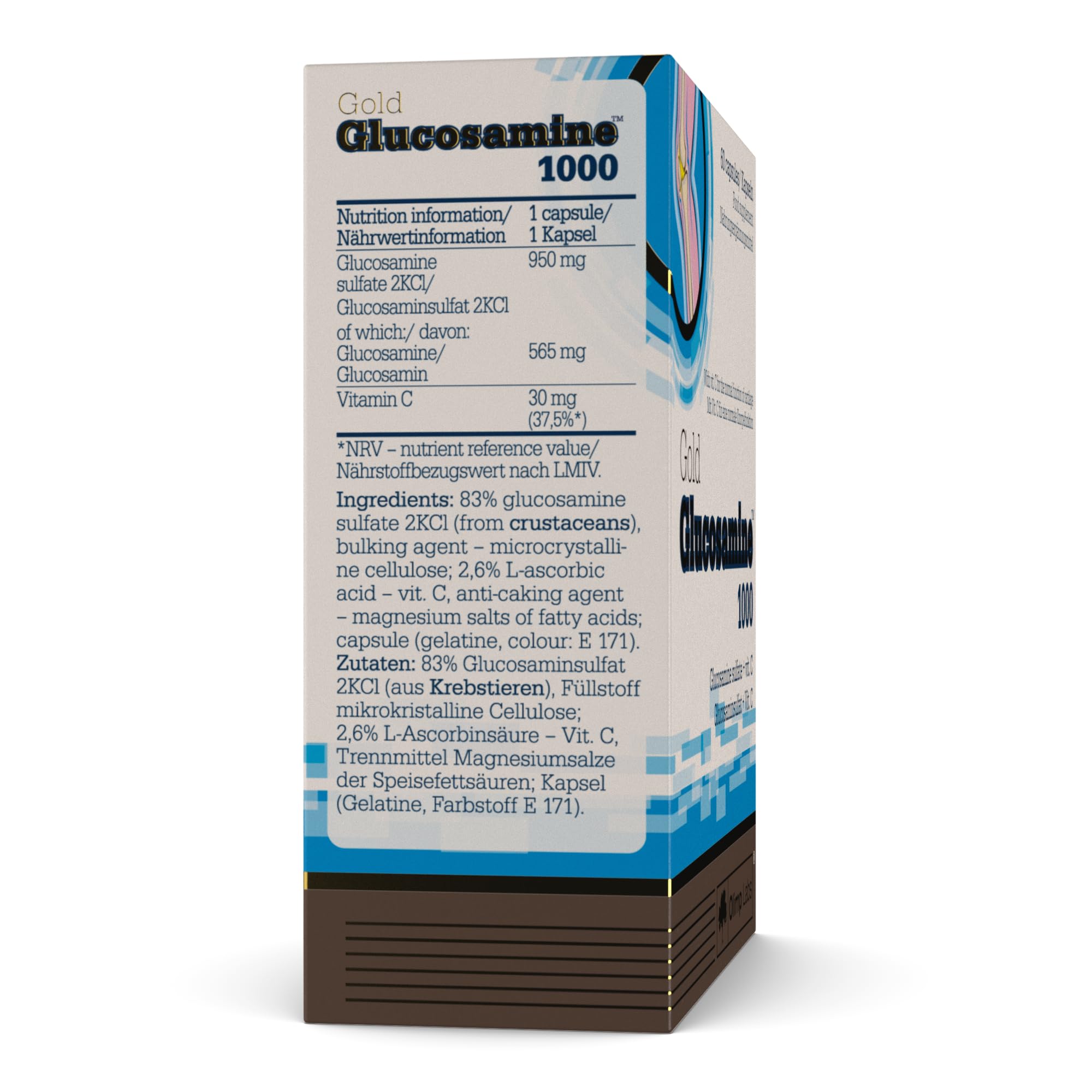 Olimp Labs Glucosamine 1000-60 Kapseln - Nahrungsergänzungsmittel in Kapselform mit Glucosaminsulfat & Vitamin C