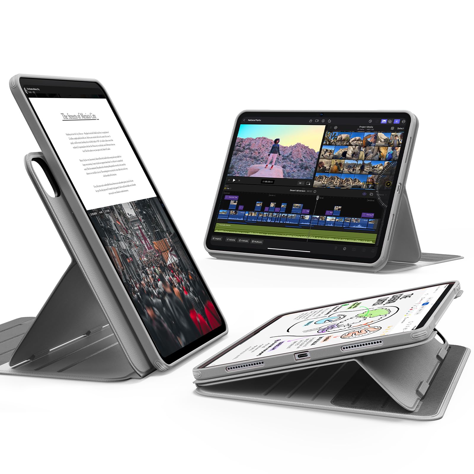 Amazon.co.jp: ESR iPad Pro 11インチ ケース（M5/M4、2025/2024）専用