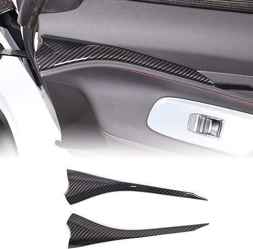 Vista 129 de CHEAYAR Cubierta decorativa para panel de interruptor de elevación de ventana, compatible con Chevrolet Corvette C8 2020-2023