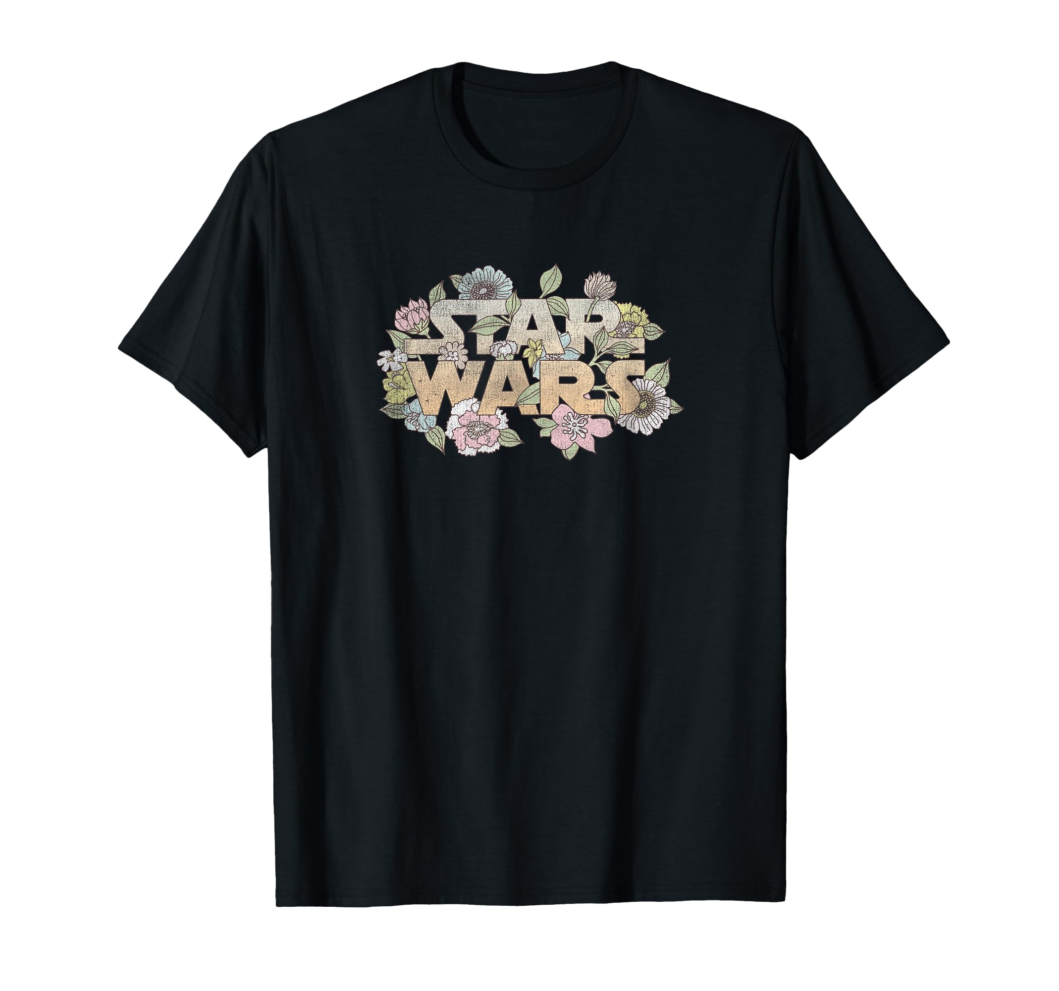 T-shirt Star Wars Flowers and Leaves pour éviter le look geek classique - 2