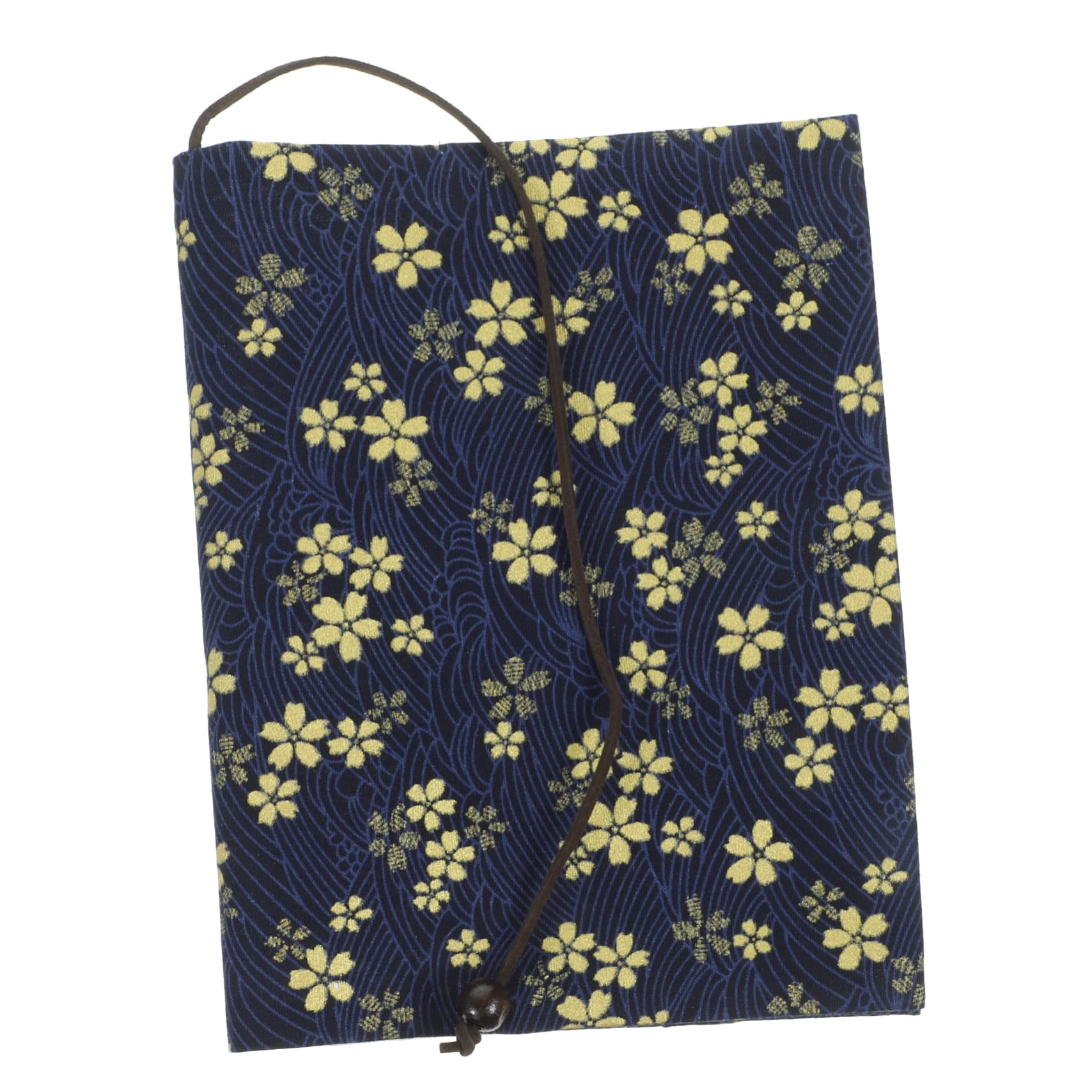VILLCASE 5piezas Cubierta Decorativa De Tela Cuaderno Funda De Libro De Tela Mano Protección Reusable y Resistente Arañazos Marino Estampado De Flores