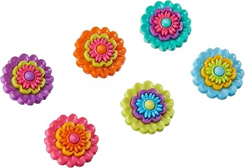 Jesse James Dress It Up Embellishments Floral Revolution