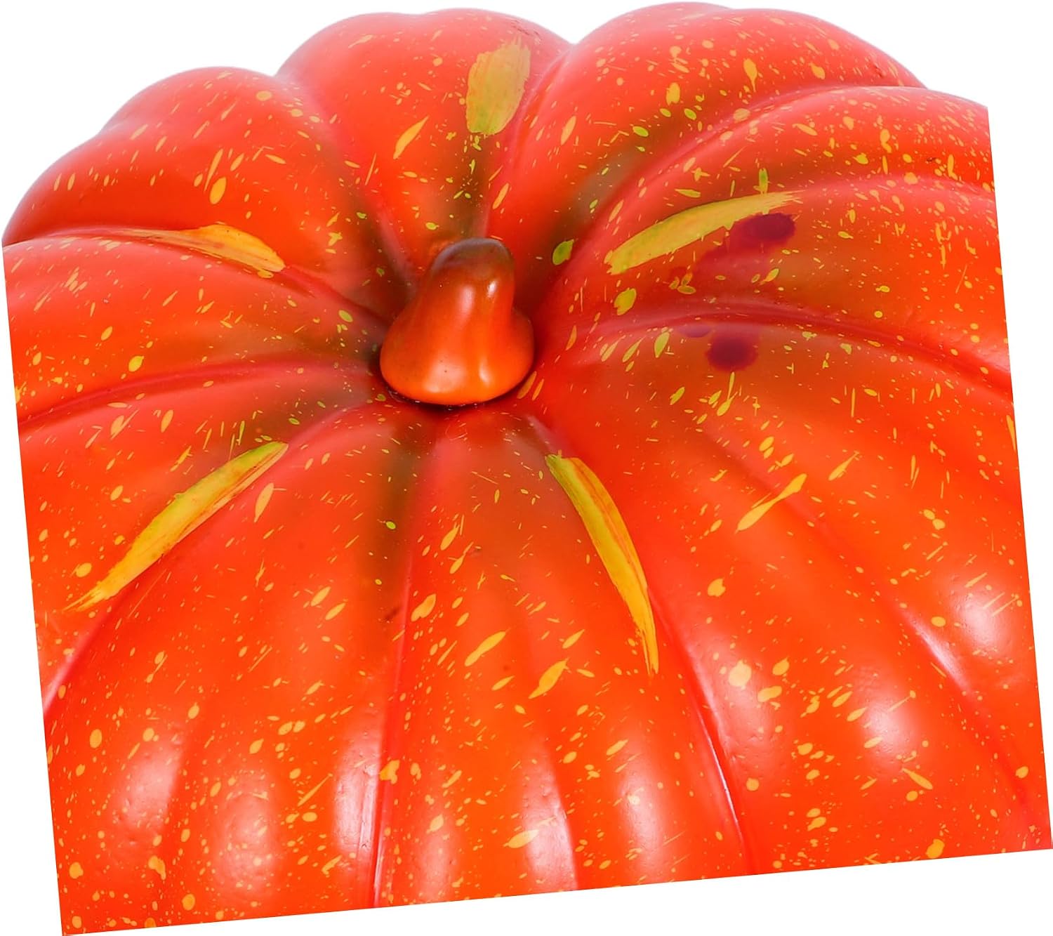 Artificial Orange Foam Pumpkins for Fall Decor Low Maintenance Simulation Pumpkin Ornaments Rustic Thanksgiving Halloween Table Centerpieces Versatile Indoor Outdoor Seasonal