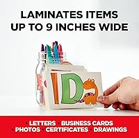 Vista 5 de Laminator térmico Scotch Pro, sistema de 2 rodillos, 16.06 x 4.25 x 4.96 pulgadas