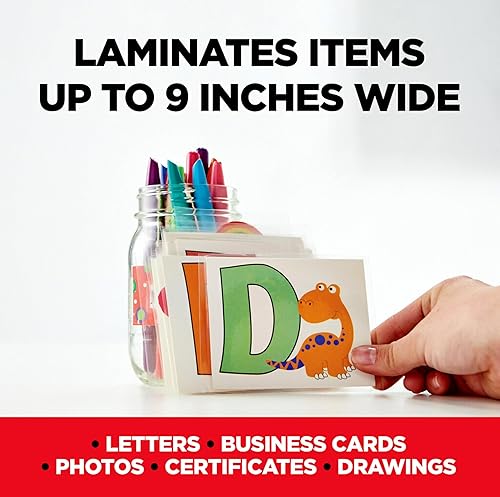 Miniatura 5 de Laminator térmico Scotch Pro, sistema de 2 rodillos, 16.06 x 4.25 x 4.96 pulgadas