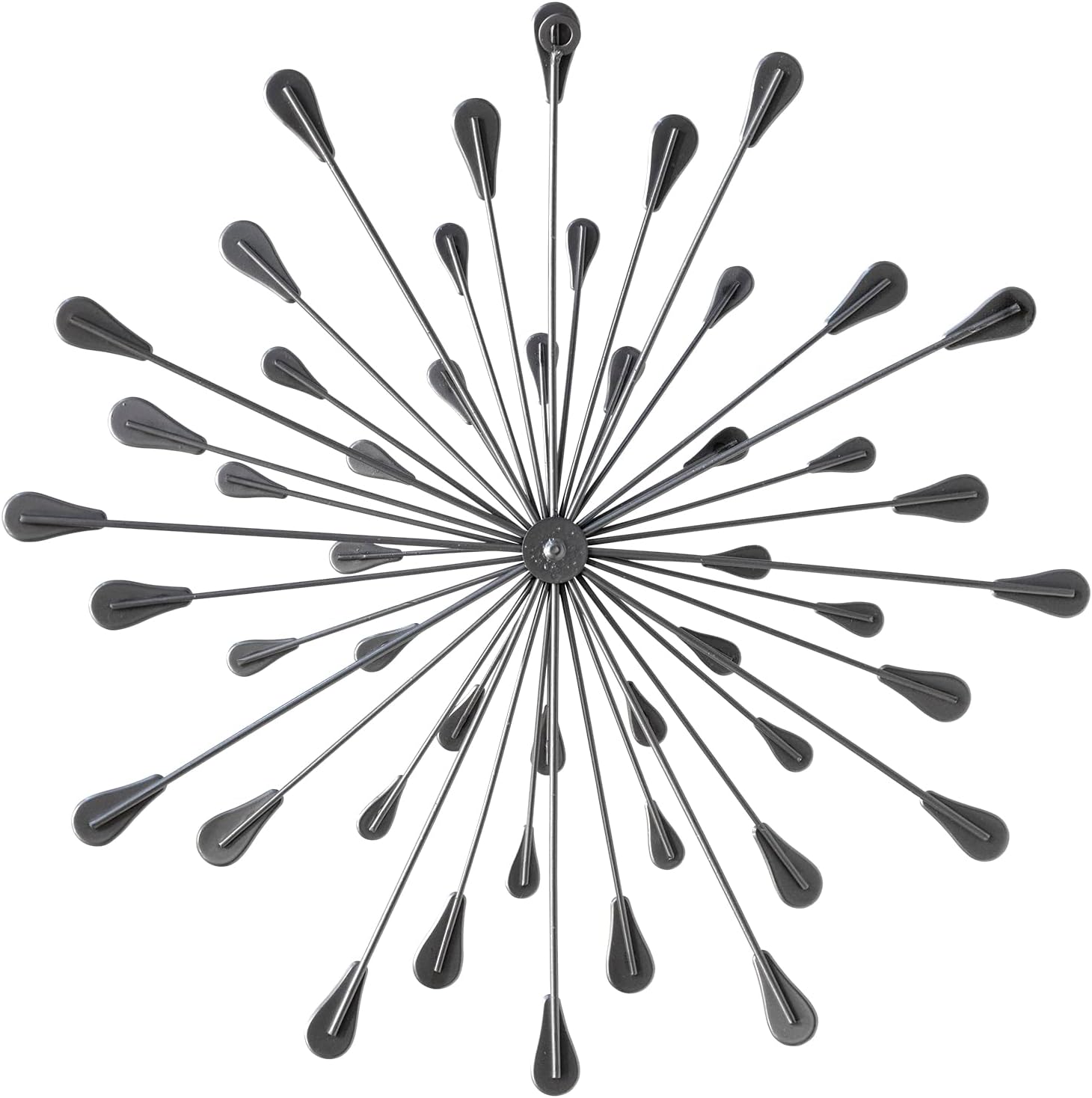Stratton Home Decor S03042 Wall Decor, 16.00 W x 1.75 D x 16.00 H, Silver