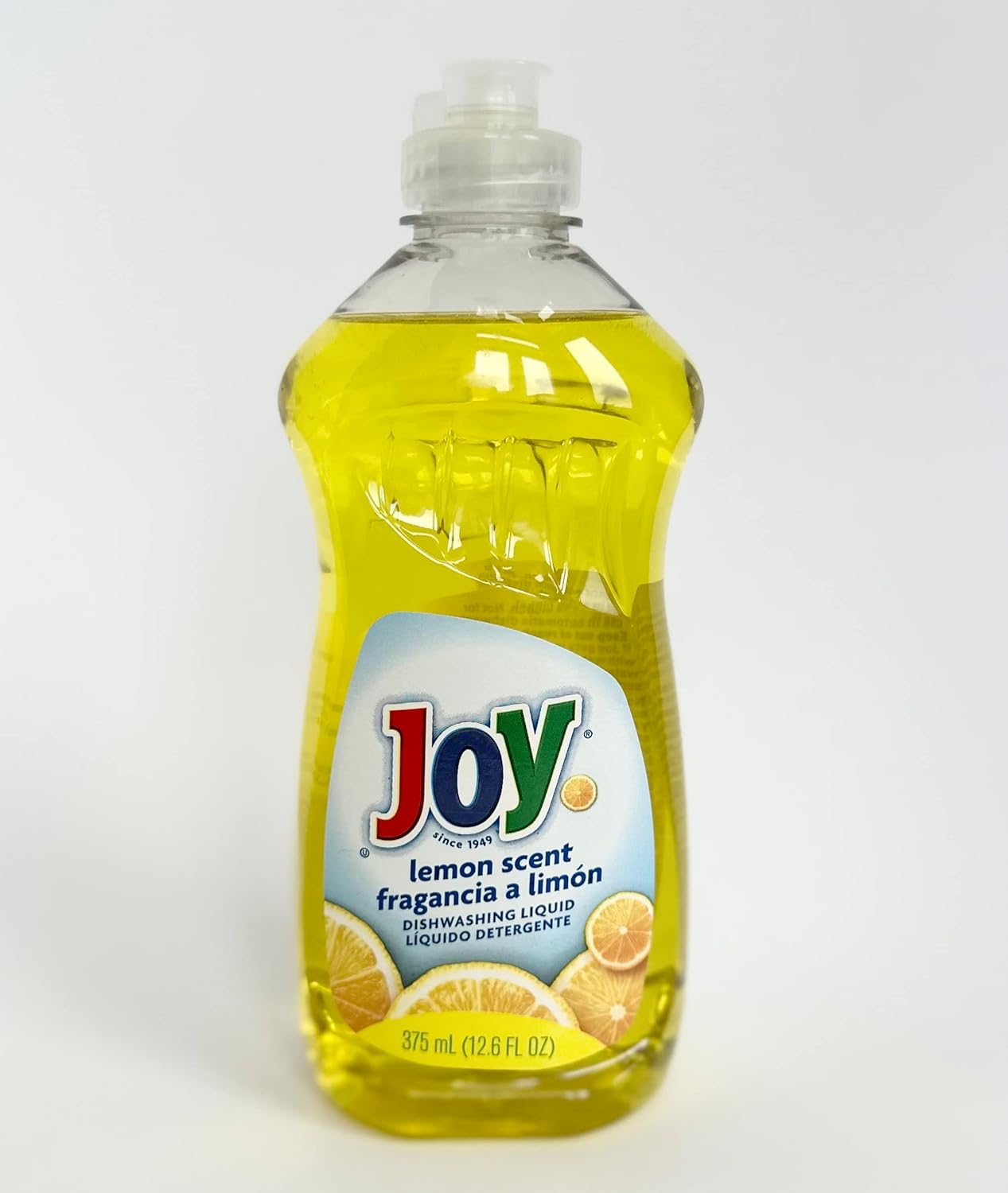 Joy Non-Ultra Dish Liquid 12.6Oz Lemon Scent (Package May Vary) Pack of 3