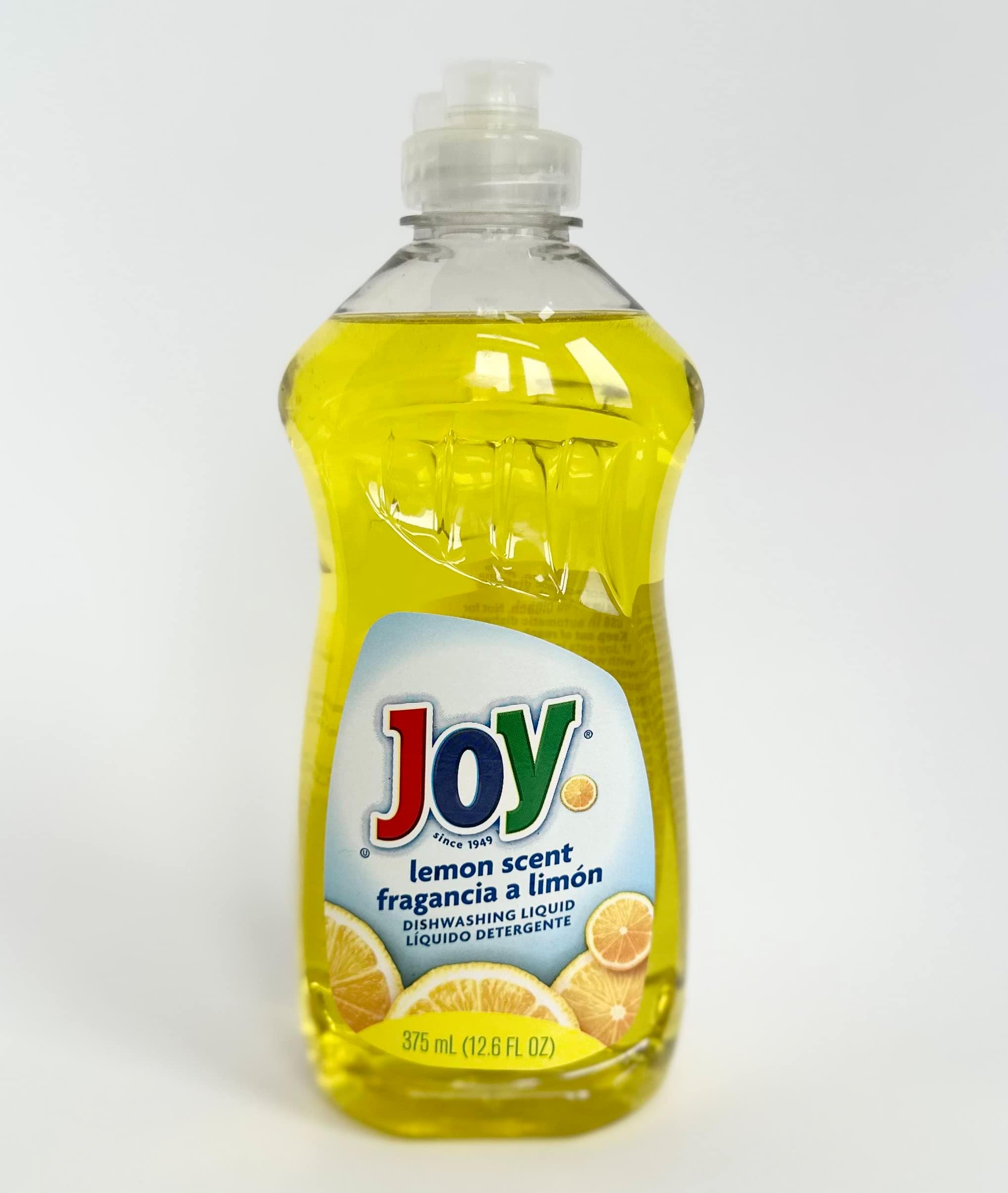 Joy Non-Ultra Dish Liquid 12.6Oz Lemon Scent (Package May Vary) Pack of 3
