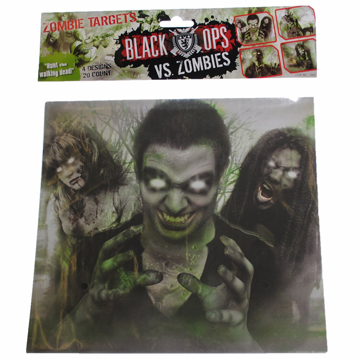 Black Ops Vs. Zombies - Zombie Targets 20 count