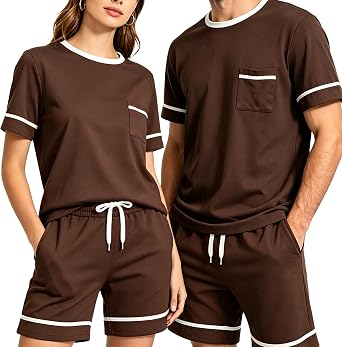 Matching Pajamas for Couples - Soft 2 Piece Lounge Set