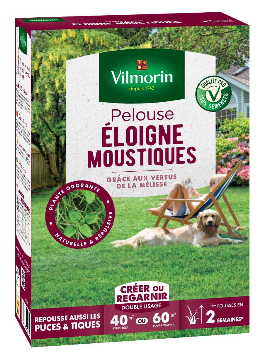 Vilmorin Pelouse éloigne moustique 1kg