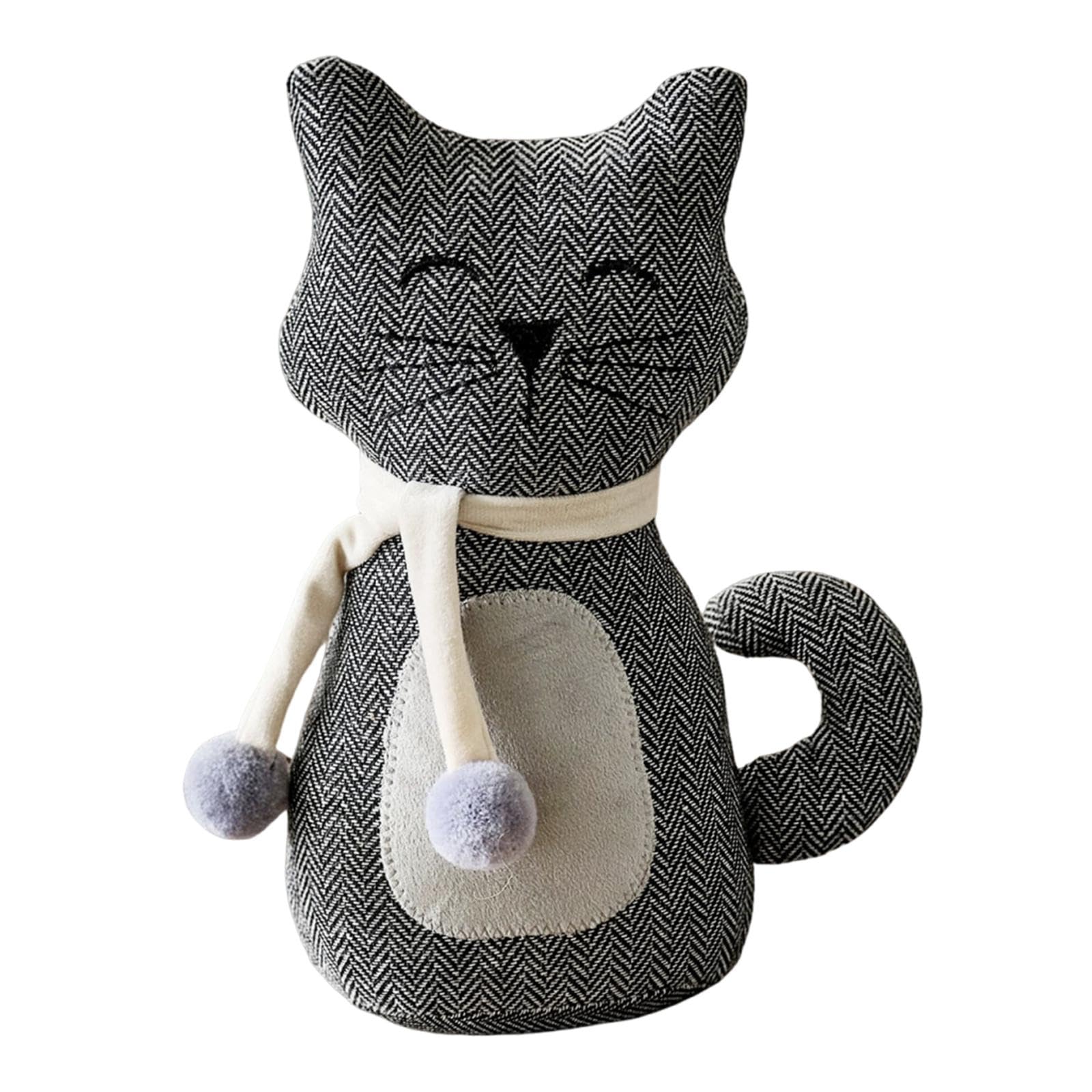 布製 猫のぬいぐるみ ドアストッパー Amazon.co.jp: Toysmith かわいいドアストッパー装飾ドアストッパー
