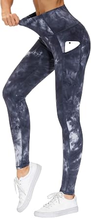 THE GYM PEOPLE Womens Thick High Waist Yoga Pants Workout Leggings