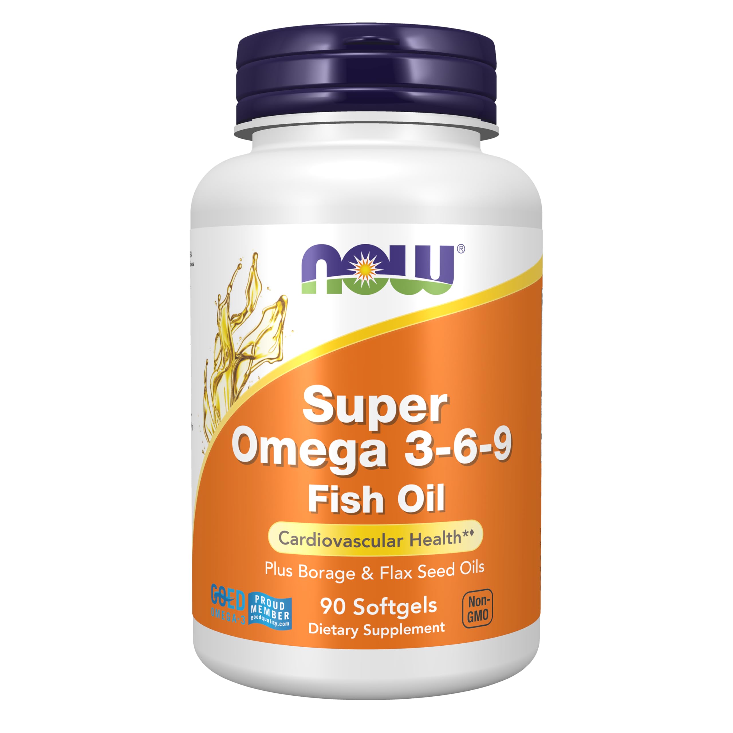 Amazon.com: NOW Supplements, Super Omega 3-6-9 1200 mg with a