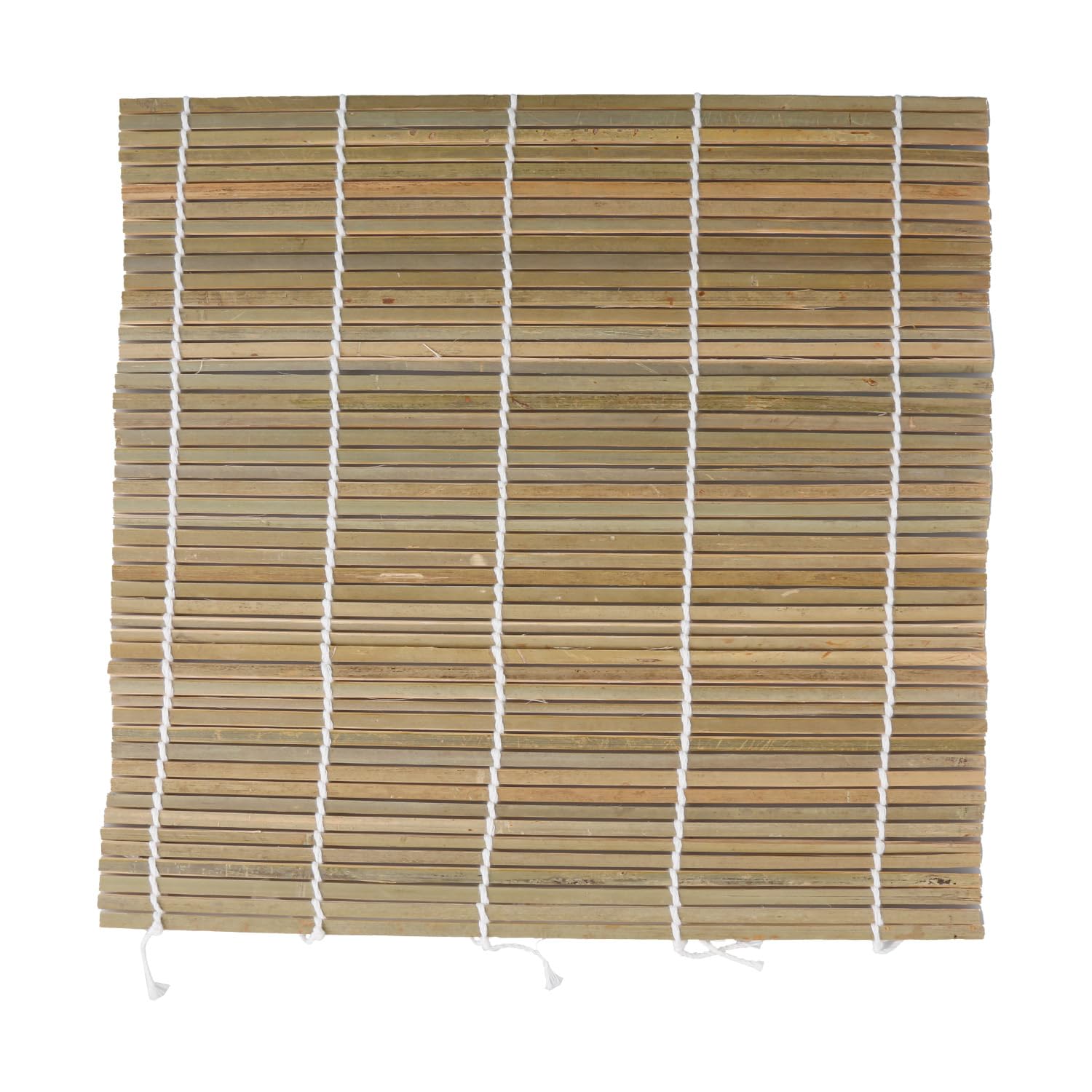 Gaomumu 24x24cm Sushi Rolling Mat, Natural Green Bamboo Mats for Rolls, Reusable DIY Roller Mold Make Assistant, Beginner Friendly Sushi Making Tool for Home Kitchen