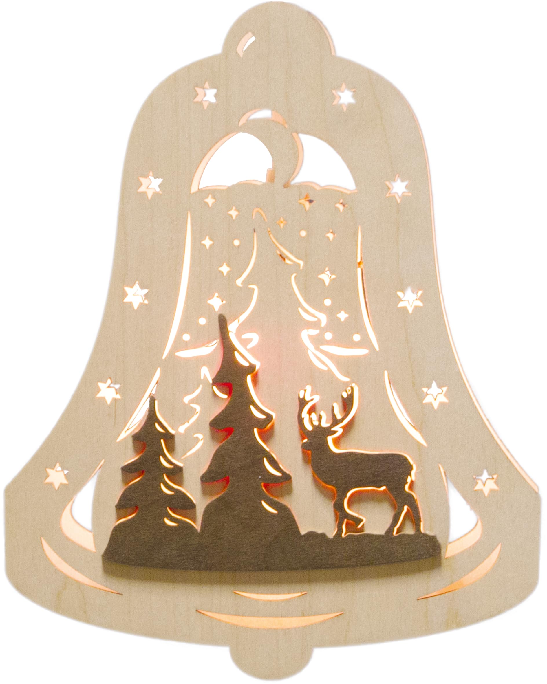 Autocollant pour fenêtre forêt pour illuminer votre salon en hiver weigla E14