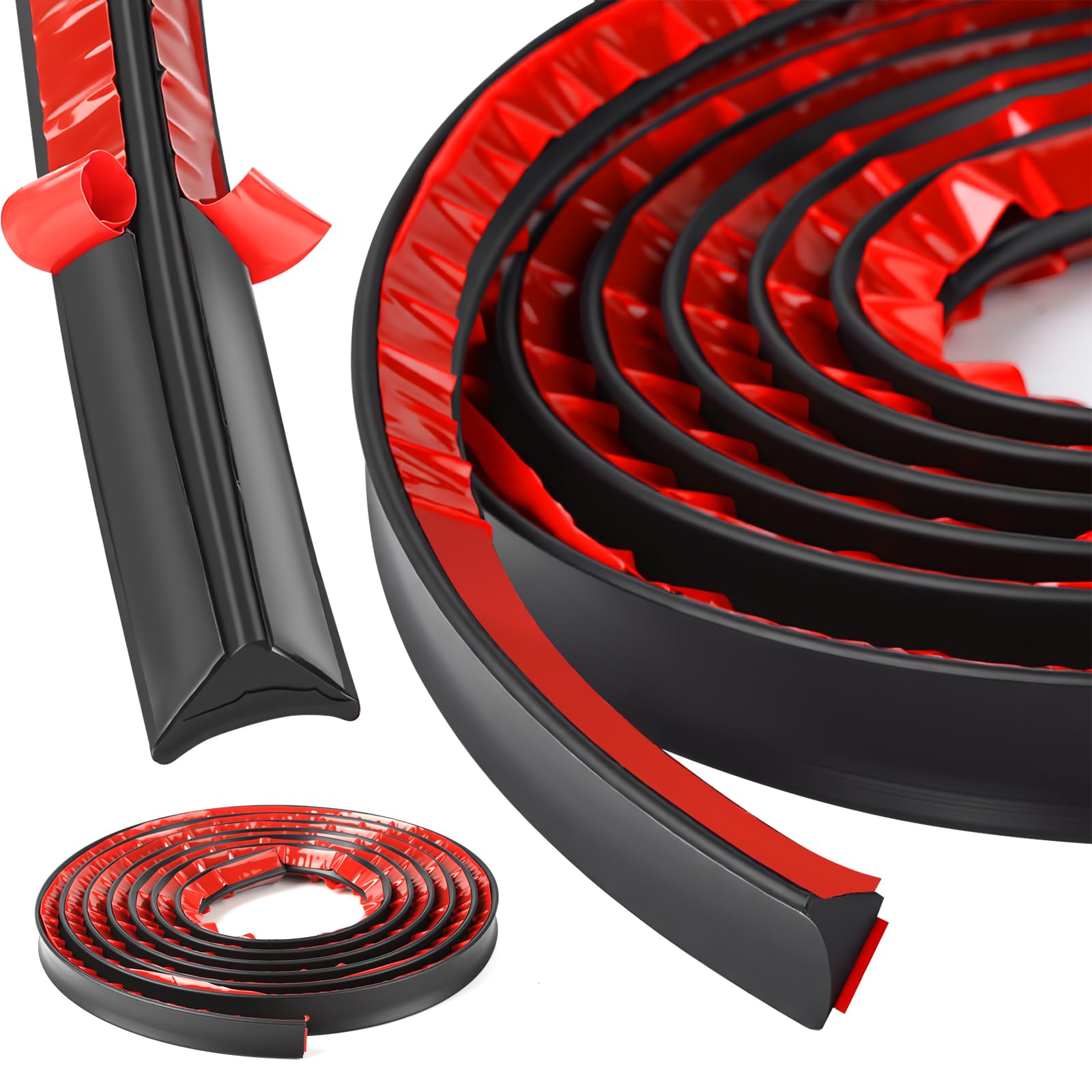 3 Meter Silicone Bath Sealant Strip Self Adhesive Shower Seal Strips,Silicone Bathroom Sealant Strip,Bath Edging Sealing Strips for Wet Room Bathtub Kitchen Countertop Floor Threshold Water Barrier