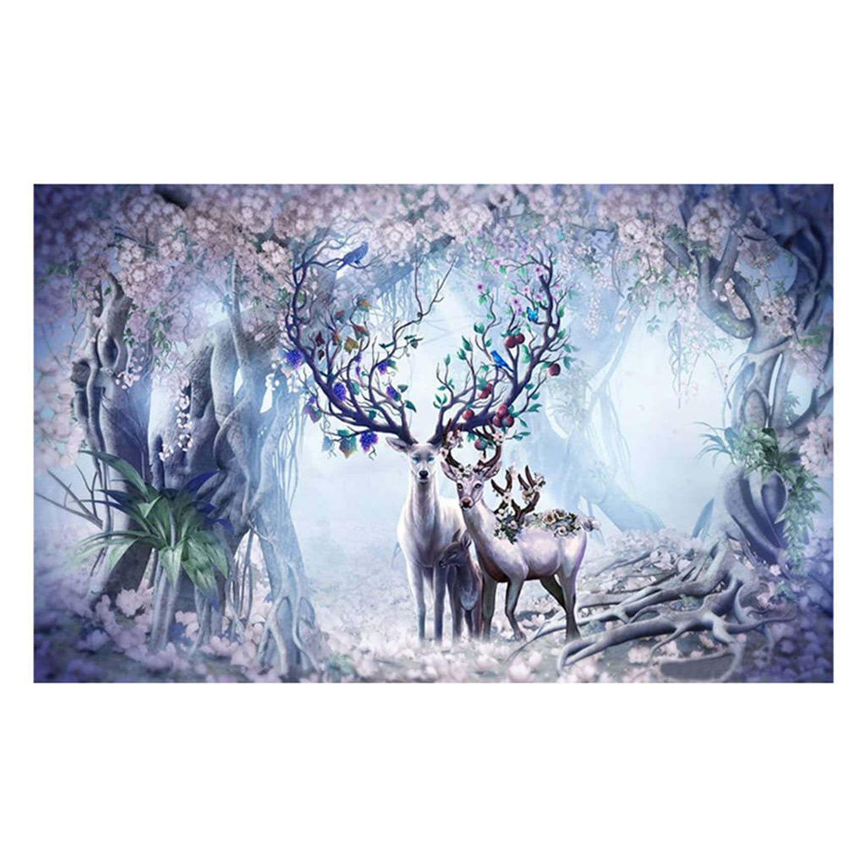 CTRLZS Diy 5D, Rhinestone Embroidery Paintings Pictures Arts Craft For Home Wall Decor- House