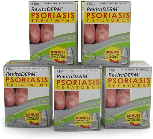 Miniatura 1 de Dr Blaines RevitaDERM - Tratamiento de psoriasis de 4 onzas paquete de 5