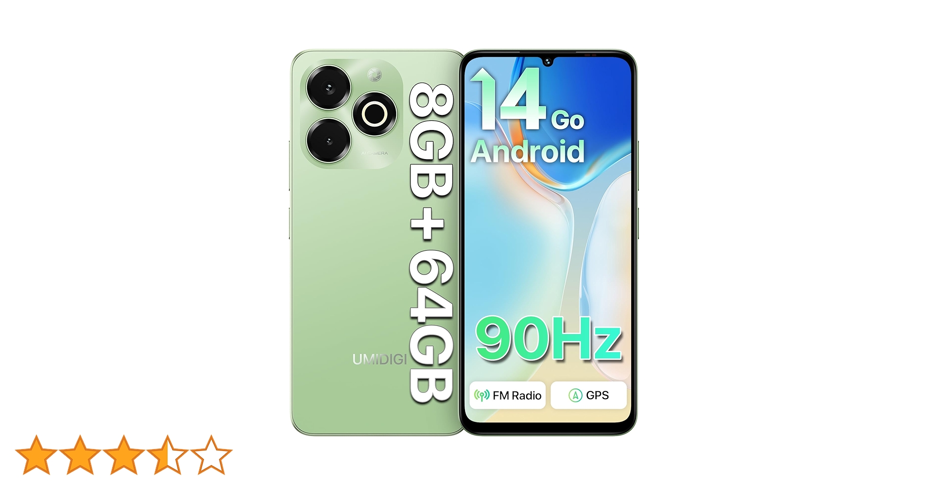 UMIDIGI G9x Unlocked Cell Phones Canada 2025, 6.75