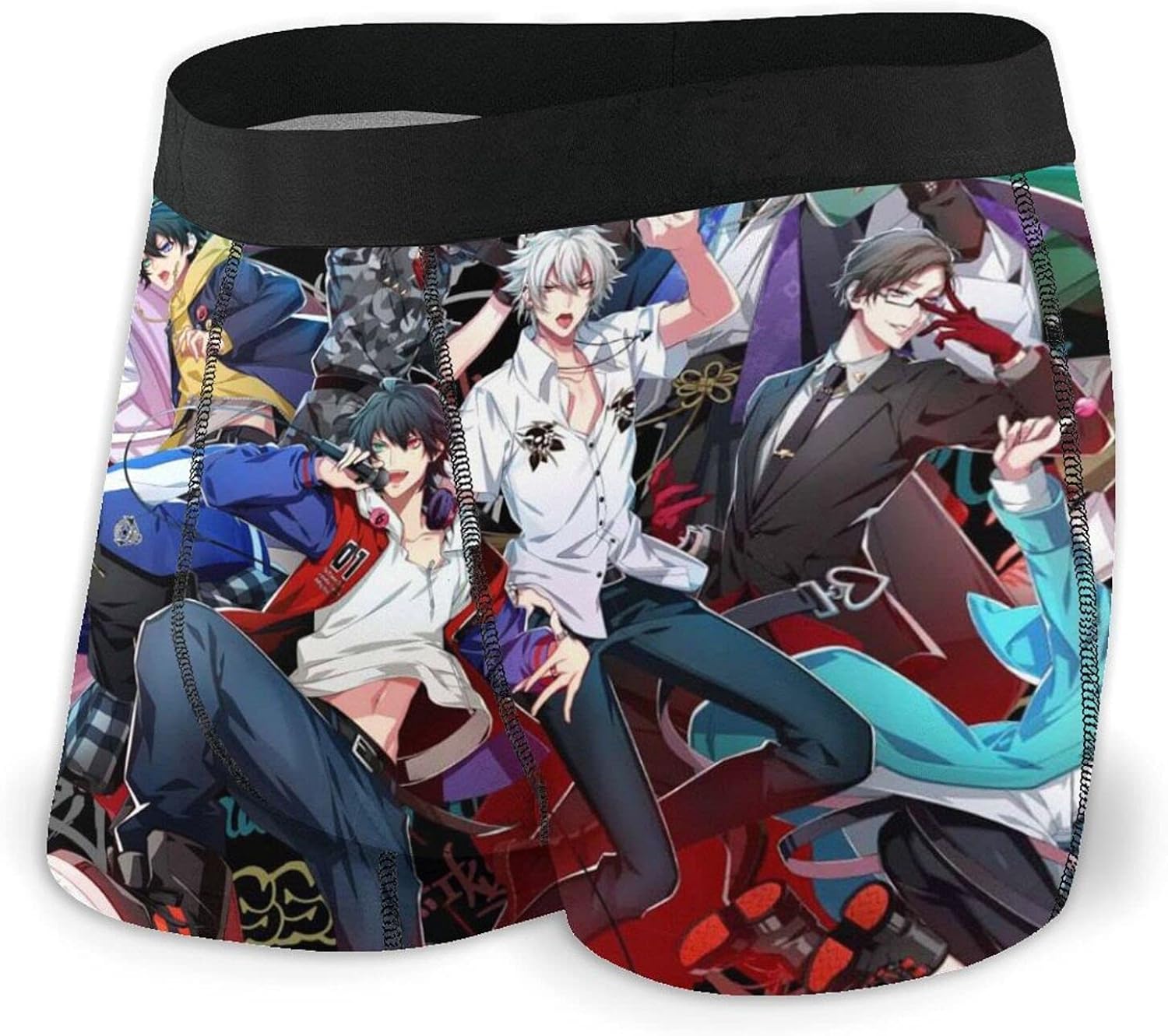 ヒプノシスマイクメンズ 人気 アニメ パンツ 通気 吸汗 若いセクシー ボクサーパン 下着 抗菌 防臭 吸水