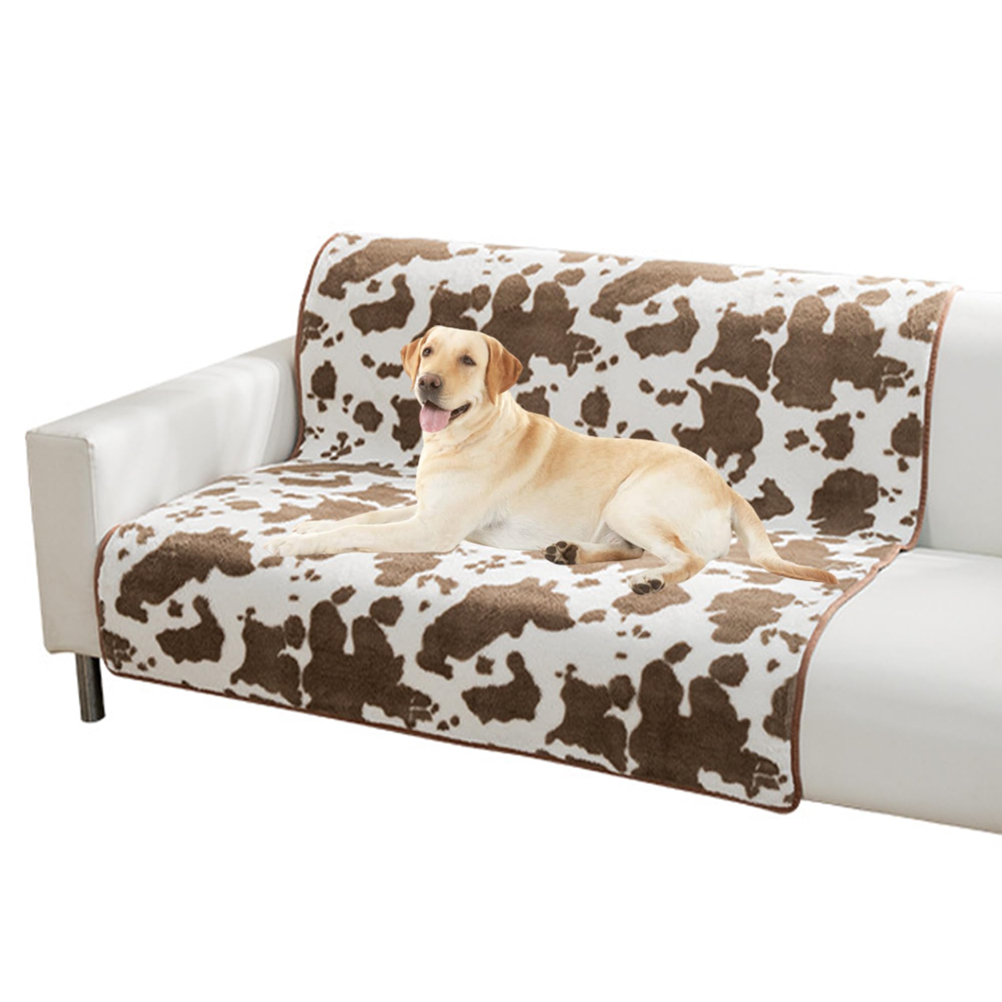 Paquete de 2 mantas grandes para cama de perro, manta calmante para gatos, manta suave para perros y gatos, lavable a máquina, manta para mascotas (2 unidades, 150 x 90 cm)