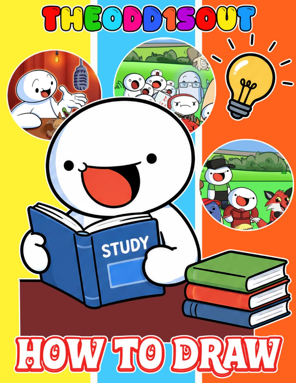 How To Draw TheOdd-1sOut's: Deluxe Edition Learn to Draw and Coloring book for Kids, Boys, Girls, Ages 8-12 9-12 Girls, Boys, Teens and Adults