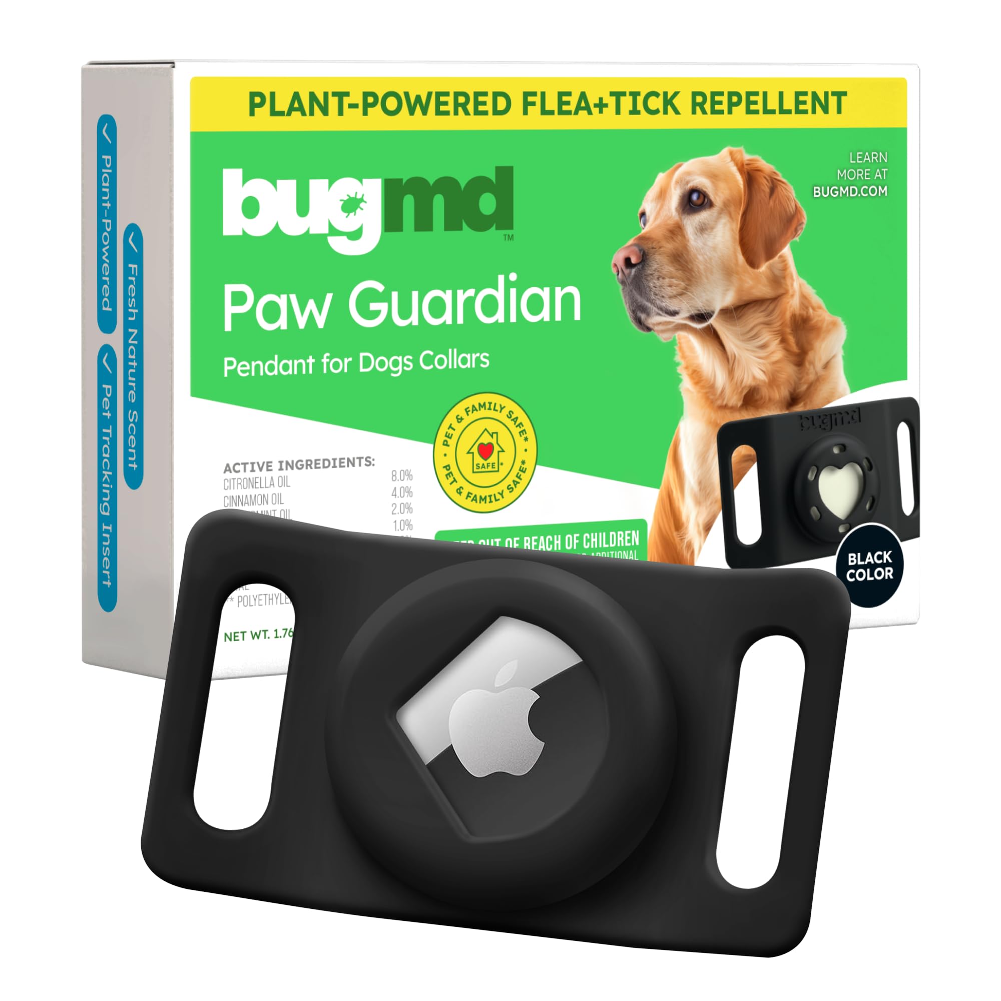 Amazon.com : BugMD Paw Guardian Flea and Tick Prevention Pendant