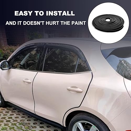 Miniatura 7 de Protectores de borde de puerta de automóvil, sello de goma universal en forma de U, protección de puerta de automóvil, protectores de borde de barco