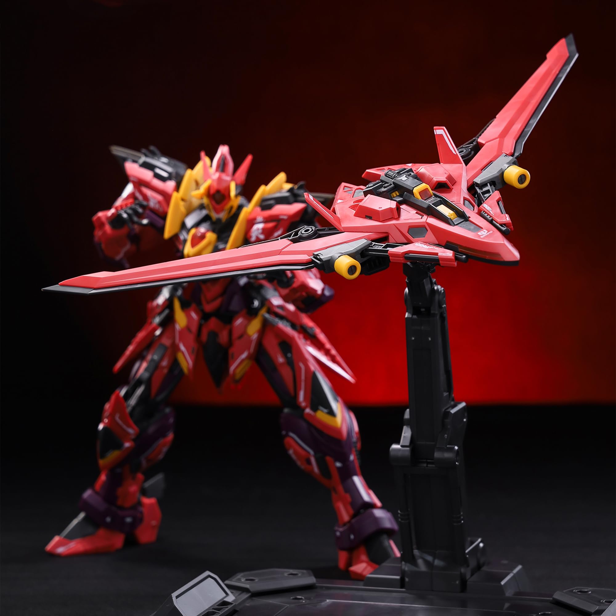 TOYVERSE CANG-Toys 1/100 Model Kit War of The God, Huaxia Sector YANDI Deluxe Edition, scheletro in lega, modello di Mecha in plastica da assemblare, 15 anni in più