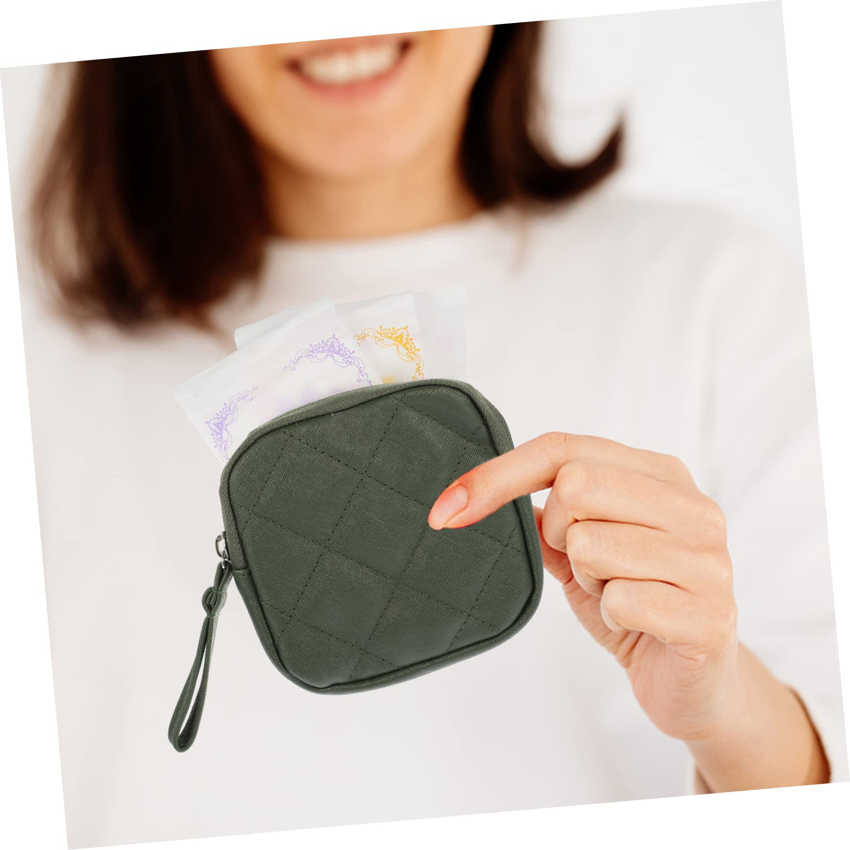 Didiseaon 5 Pezzi Borsa Porta Tovaglioli Per Bambine Porta Assorbenti Mestruali Contenitore Per Assorbenti Piccola Borsa Multiuso Per Viaggi E Attività Allaperto