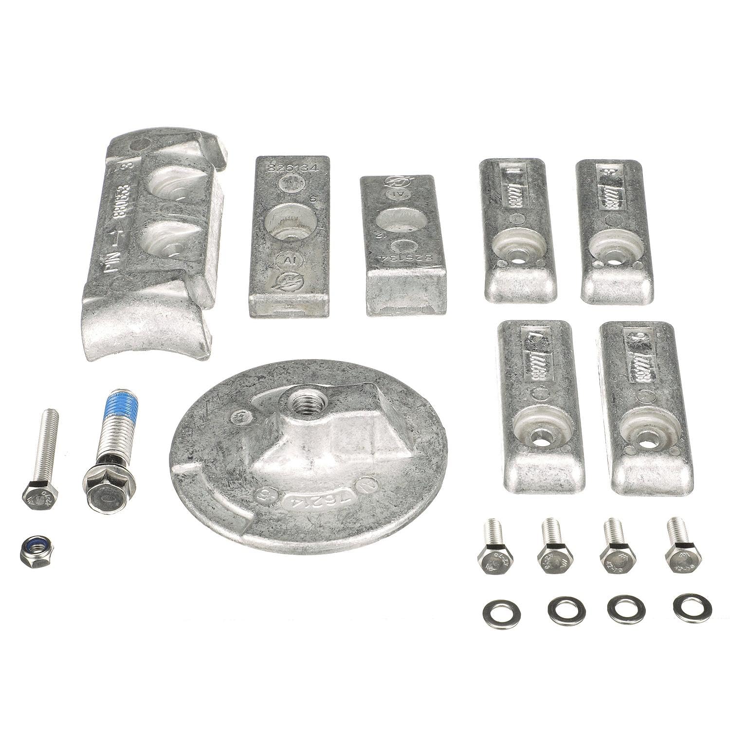 Amazon.com : Quicksilver 8M0126670 Aluminum Anode Kit for Mercury