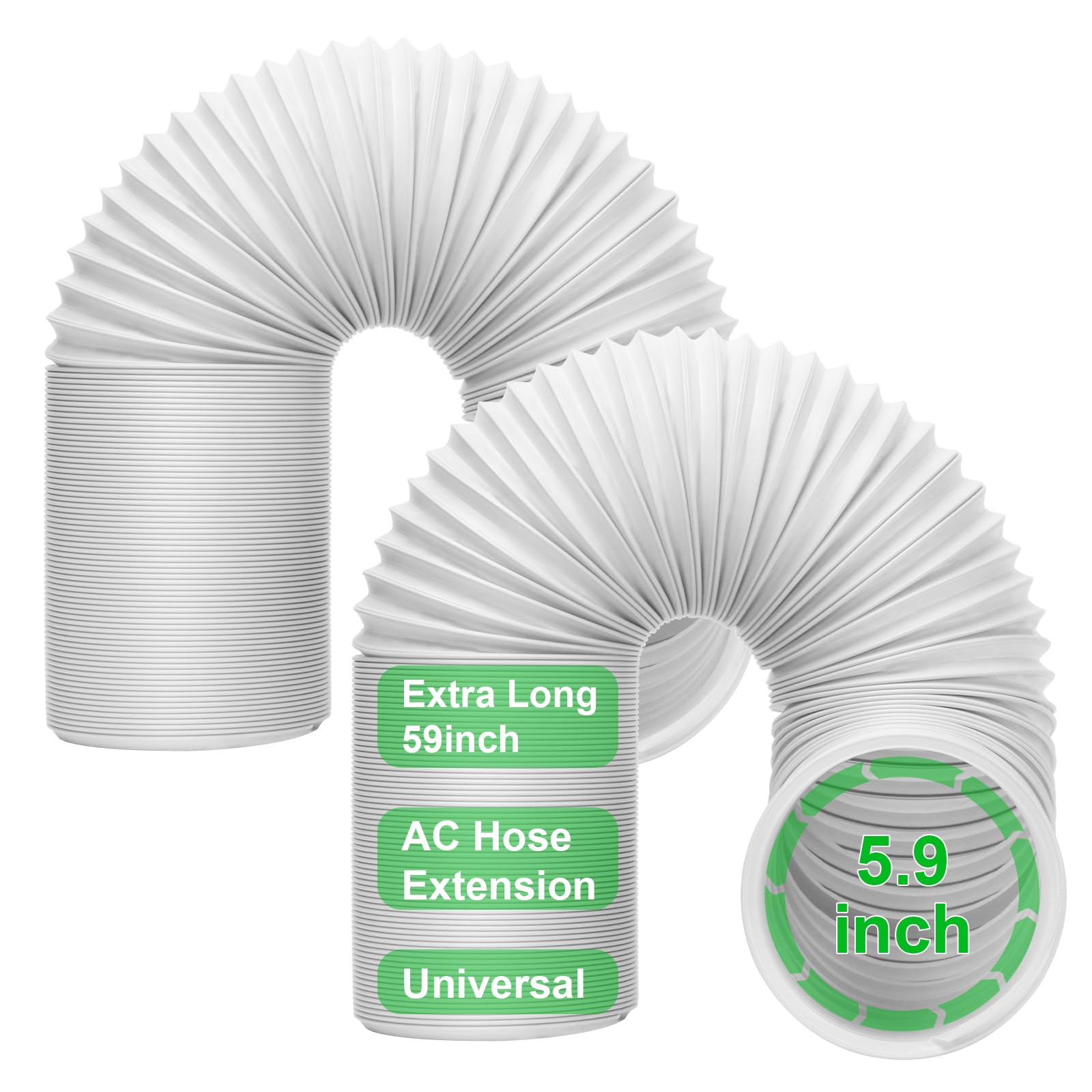 Kalkehay 2-Pack AC Exhaust Vent Hose