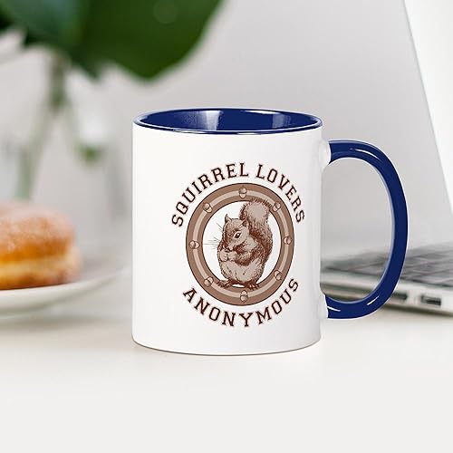 Miniatura 10 de CafePress The Squirrels Are Mocking Me - Taza de café de cerámica de 11 oz (11.0 fl oz)