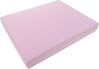 Pink PVC Kneeling Pad for Ab Roller Balance Training | Home Yoga Support, Slip Resistant Comfort, Knee Pressure Relief, Posture Help for Women and Men