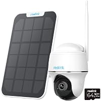 Reolink Argus PT Plus Telecamera WiFi Esterno Senza Fili 4MP 360° PT