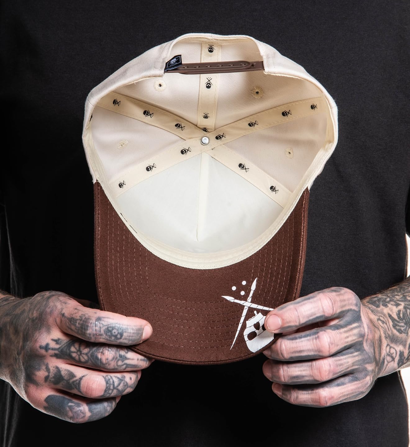 Sullen MTS Brush Snapback Tattoo Lifestyle Hat Adjustable 5 Panel Snapback Hat