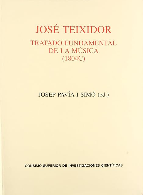 Portada de Tratado fundamental de la música