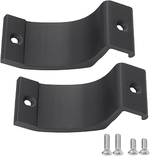Shower Door Towel Bar Brackets for Bypass, Replacement Nylon Towel Bar Bracket Parts 2 Pcs
