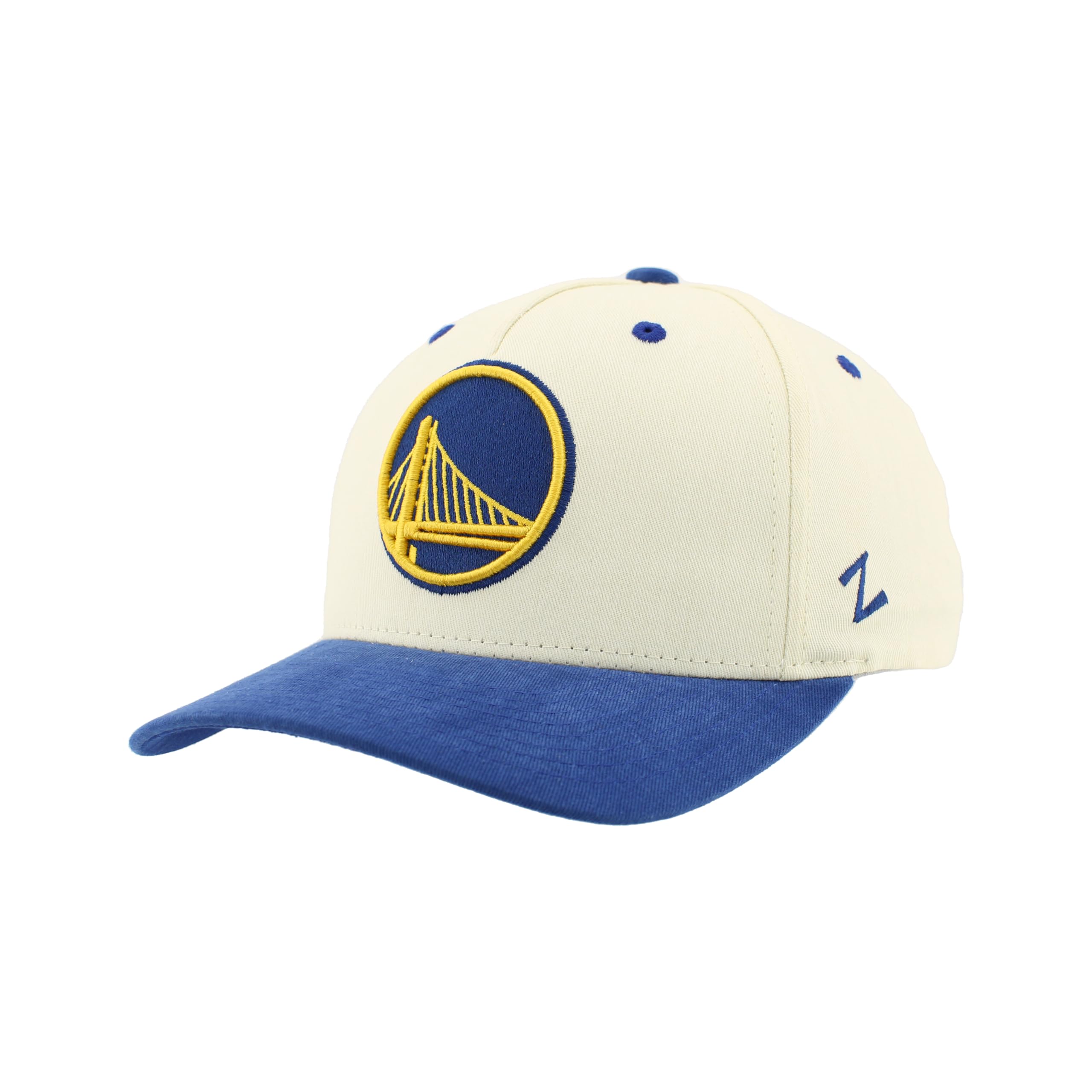 ZHATS Unisex's NBA Officially Licensed Adjustable Snapback Hat Marquee Ivory, One Size