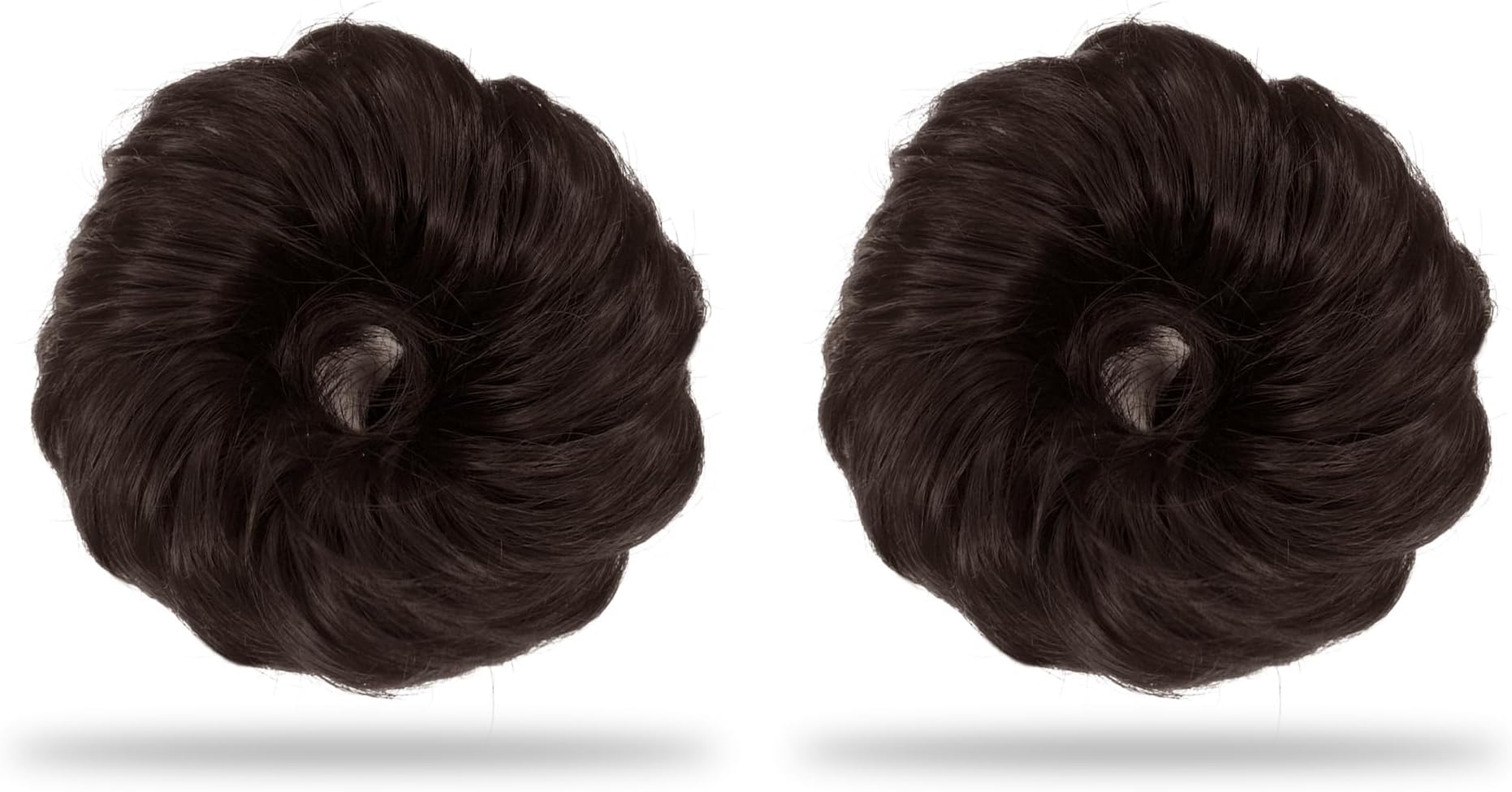 Sanas hair accessories for women wedding stylish 1Pc hair extensions hair bun accessories artificial hair scrunchies juda hair bun for women - rubber band for hair 1Pc (Brown)