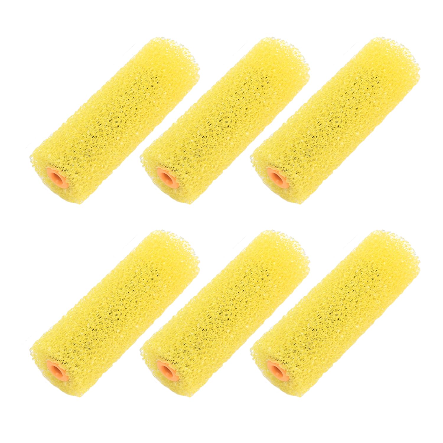 6 Pezzi Spazzate Spazzole A Rulli, Applicatore Di Vernice, Silenzi Di Pittura, Dipinti A Parete.