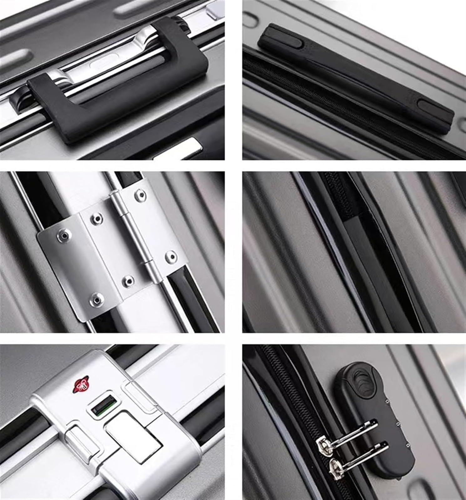 Walizka Podróżna Walizki Bagażowe Z Ładowaniem USB, Odporne Na Zużycie I Zarysowania, Z Kółkami Bagaż Kabinowy (Color : E, Size : 20 in)