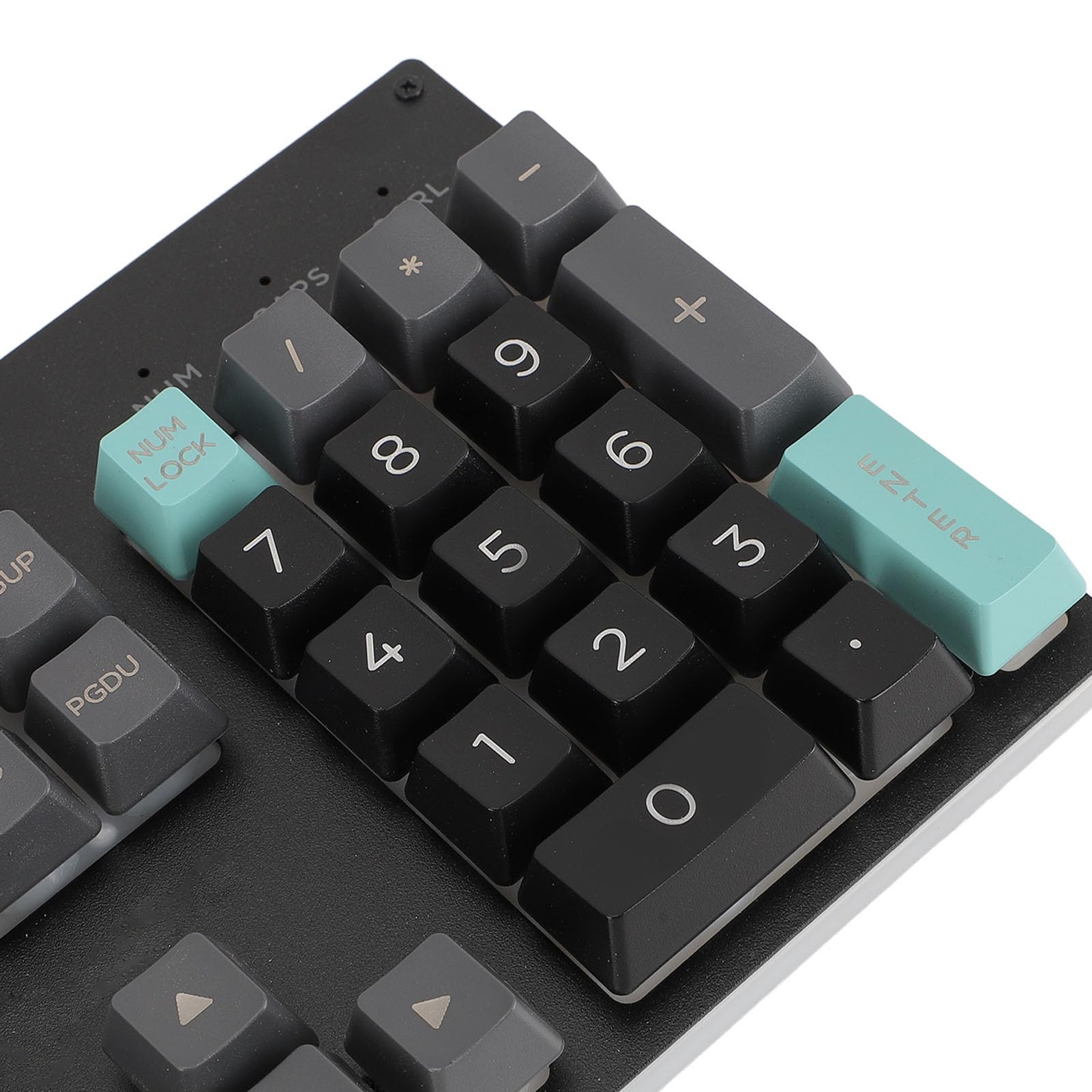 Tastiera da Gioco Cablata, Tastiera da Gioco Meccanica, Tastiera per Computer Retroilluminata, Tastiera con Lettere Grandi, Nessun Ritardo, Design Rialzato, 26 Tasti (Notte