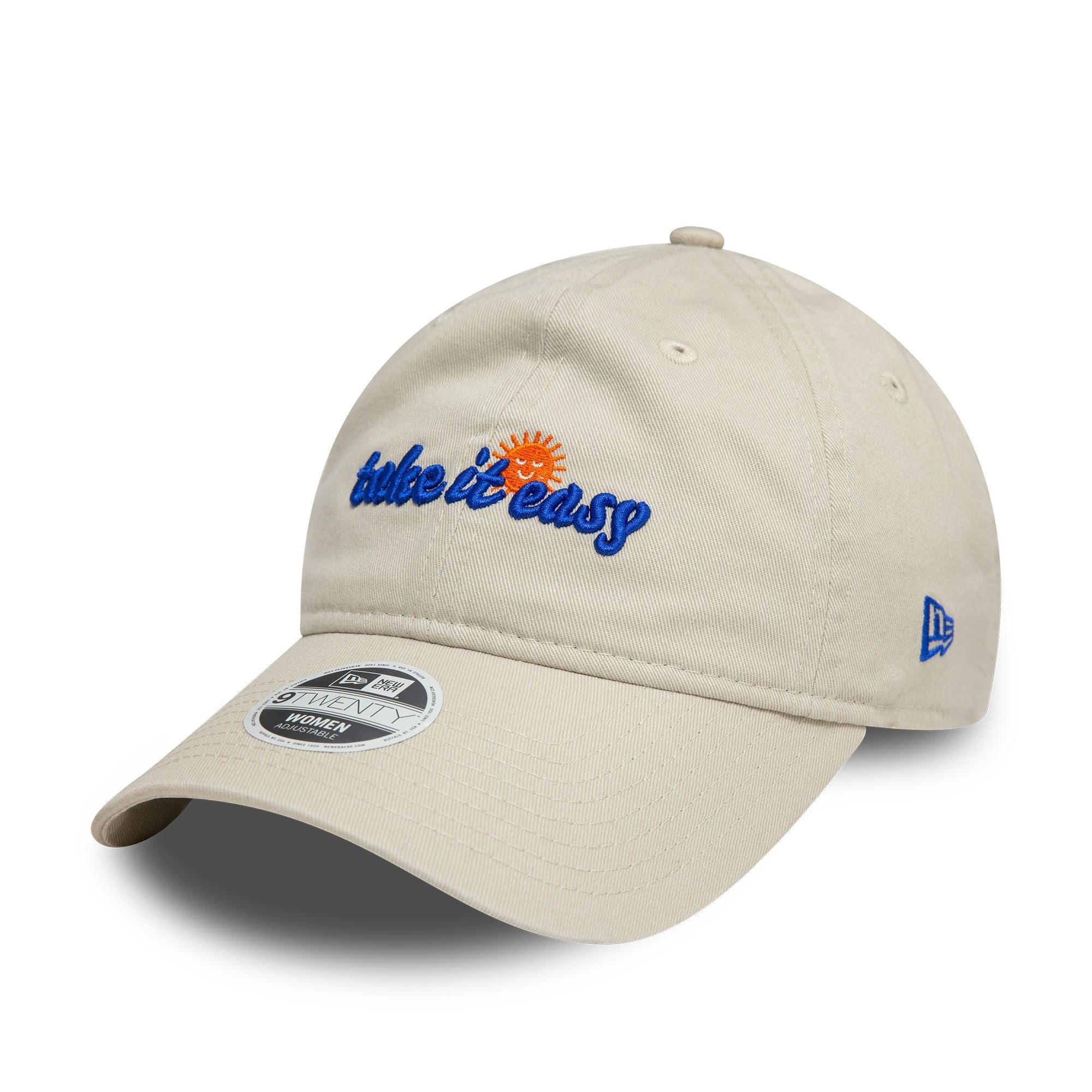 New Era Take It Easy Adjustable Cap for Women Girls 9Twenty Model hat Adjustable Summer Beige โ image 1