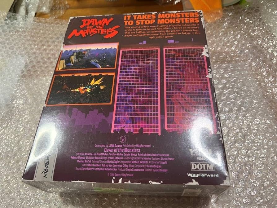 PS5 Dawn of The Monsters 北米コレクターズ版 新品未開封 dawnn-of-the-monsters-ps5-